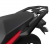 Suporte de bau superior em liga leve preto Honda CB 250 F Twister